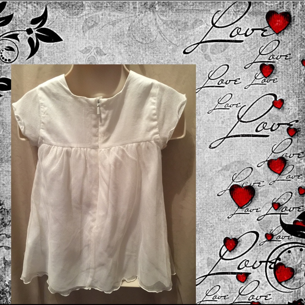 Chloe lace top girl’s. NWOT - Picture 5 of 7